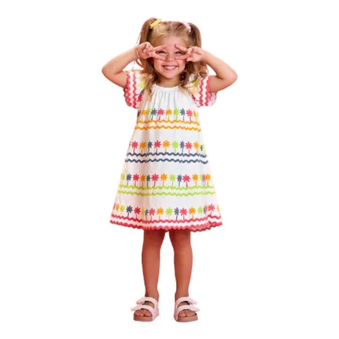 Vestido Meia Malha Infantil Menina Nanai - Imagem 4