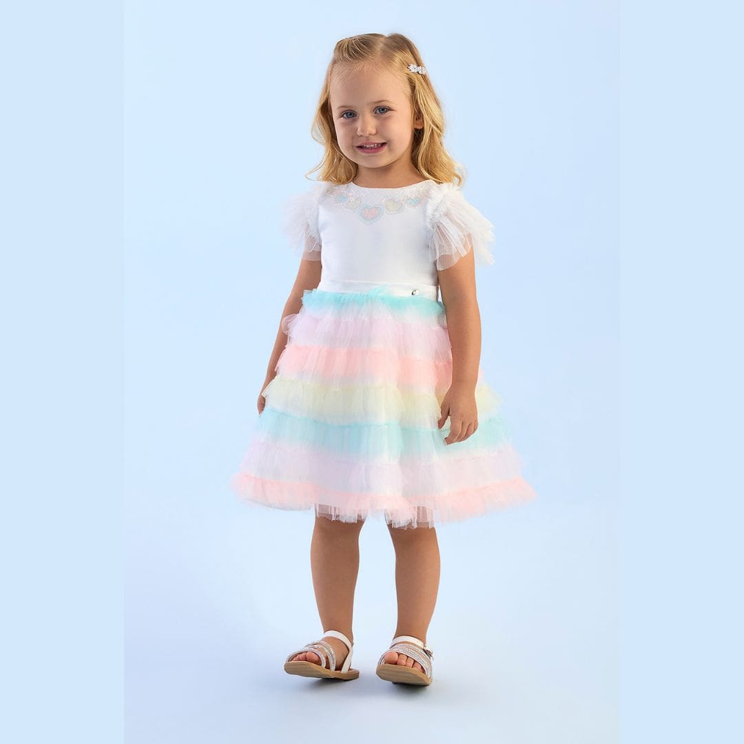 Vestido Tules Verao 2025 Menina Petit Cherie - Imagem 2