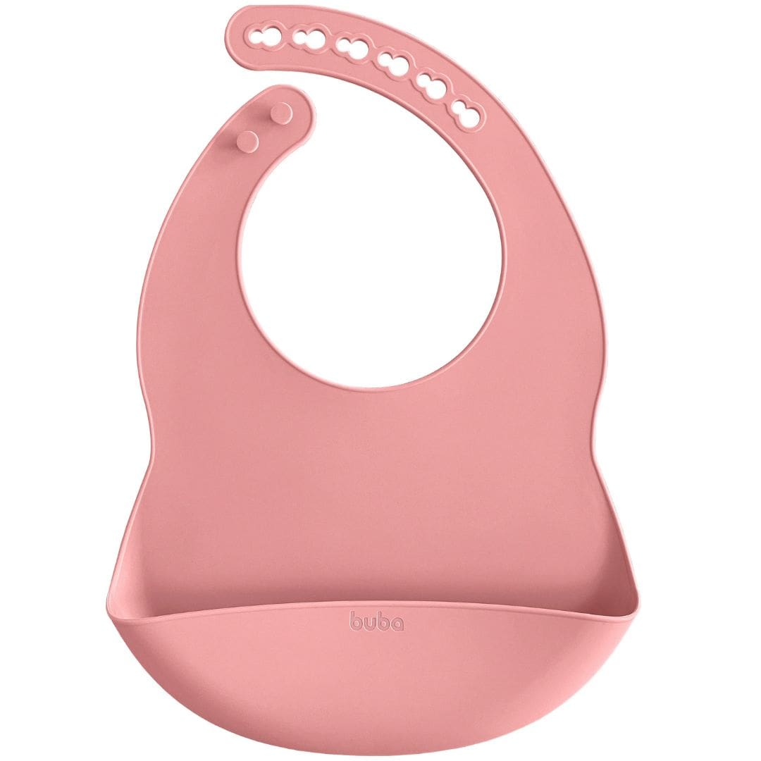 Babador Em Silicone Com Pega Migalhas Buba