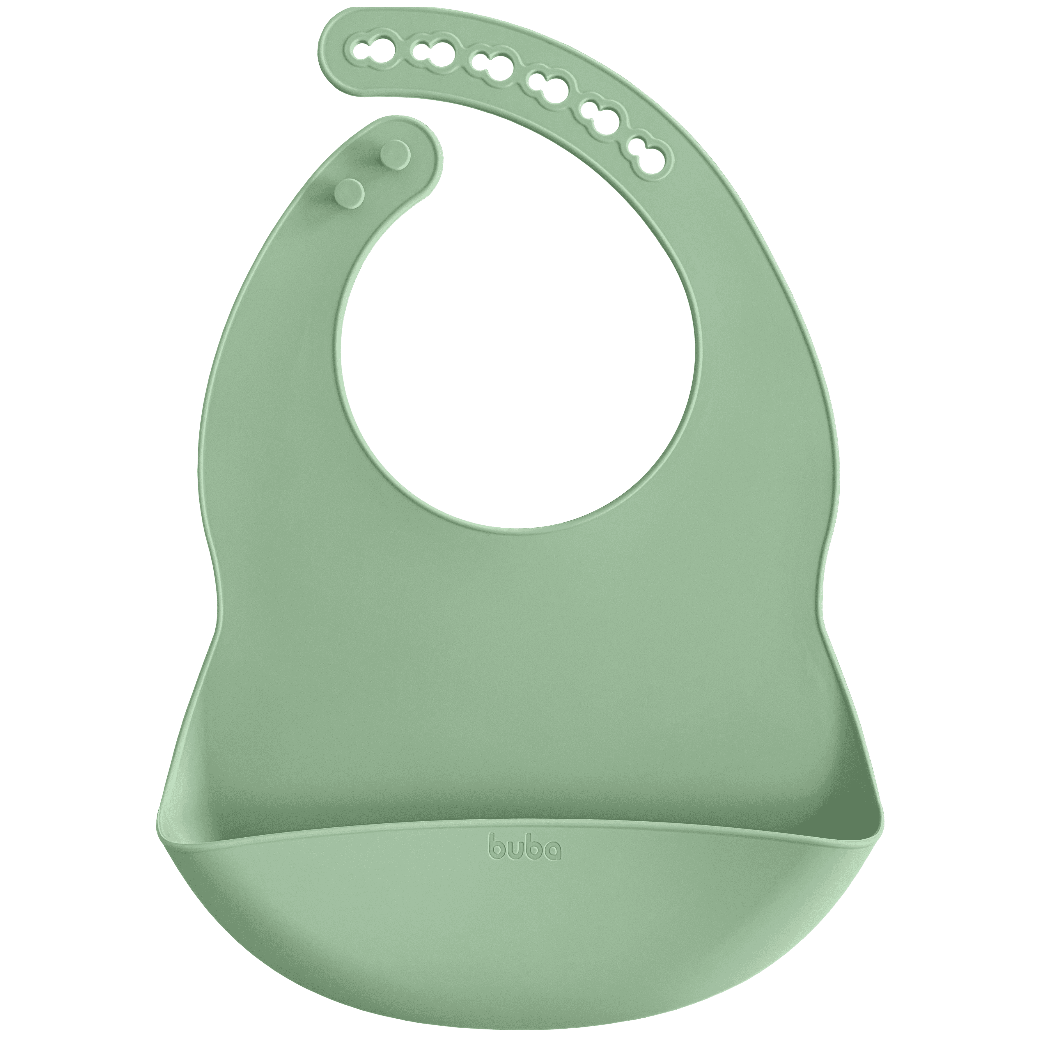 Babador Em Silicone Com Pega Migalhas Buba - Imagem 4