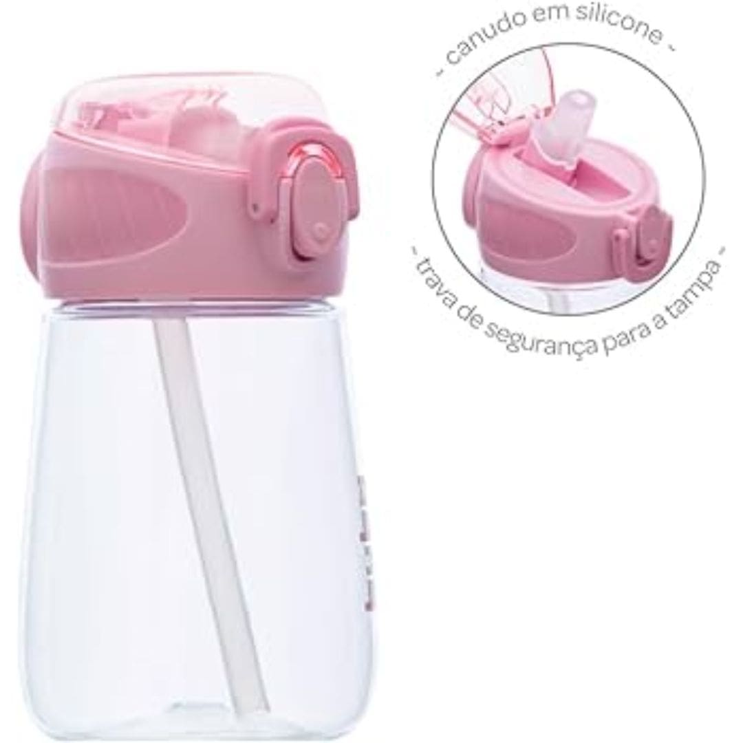 Garrafinha Tritan Rosa Buba - Imagem 2