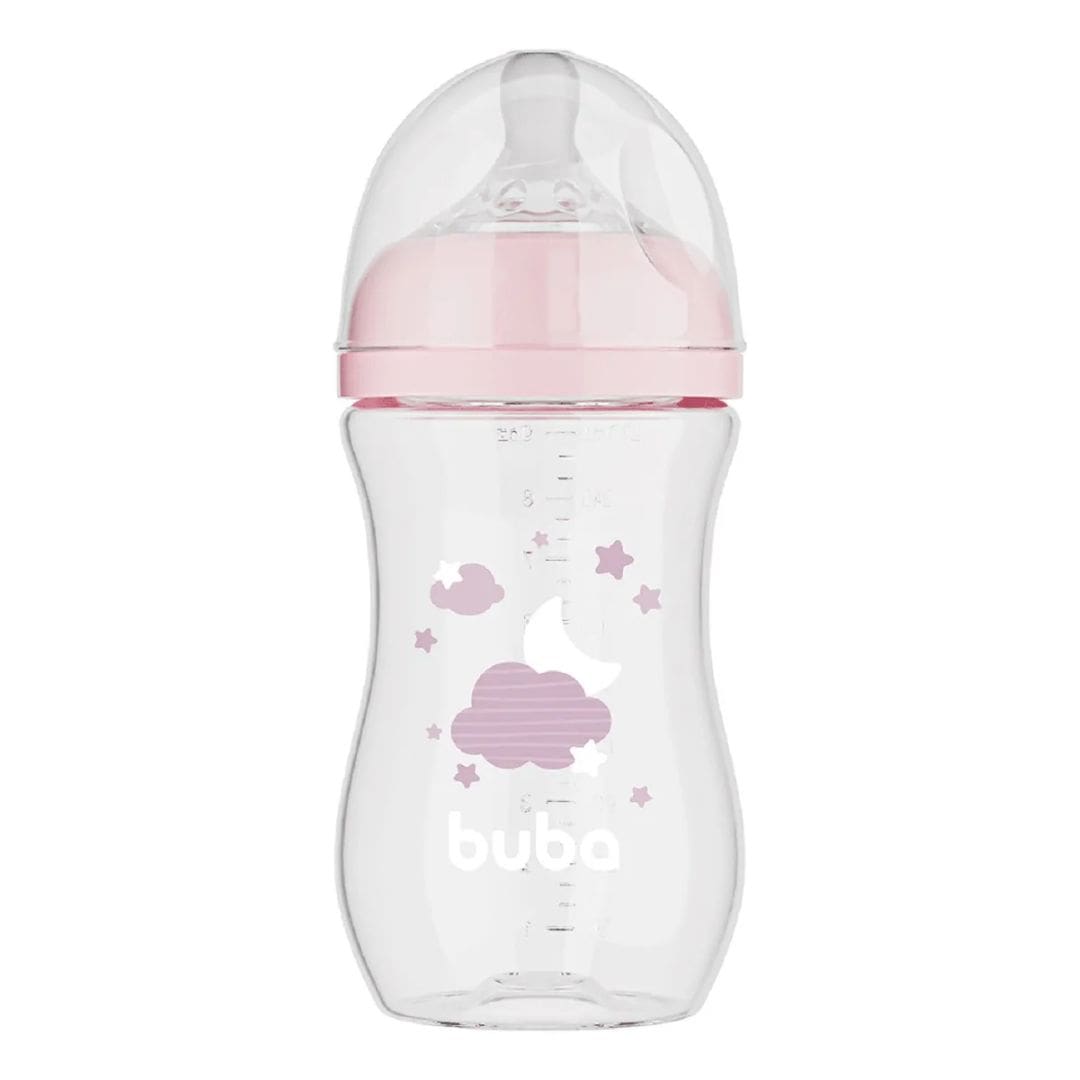 Mamadeira Easy Flow Nuvem Rosal 270ml