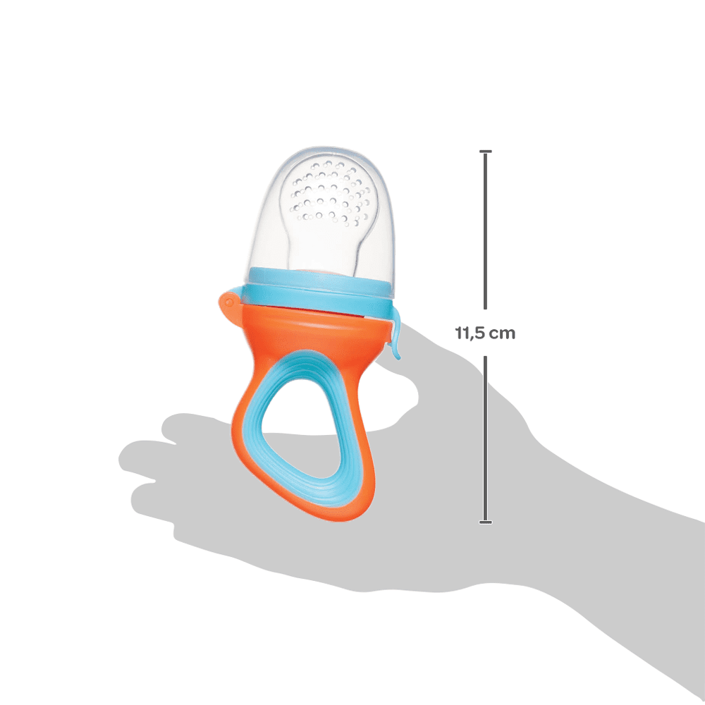 Porta-Frutinhas Com Sugador Em Silicone Buba + 6 Meses - Imagem 2