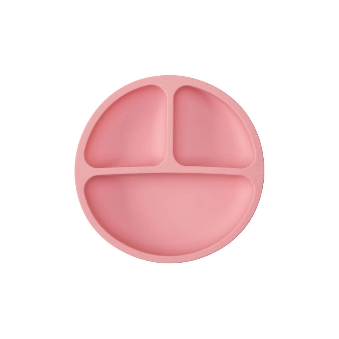 Pratinho em Silicone com Ventosa Buba Rosa